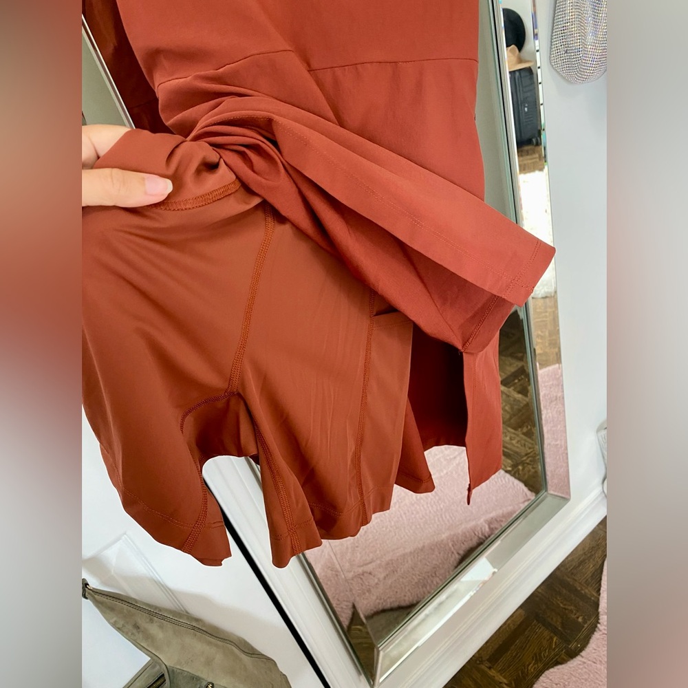 Outdoors Rust Mini Dress - Picture 10 of 11